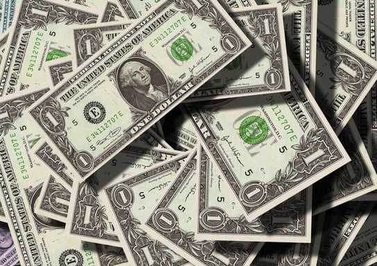 multiple one dollar bills