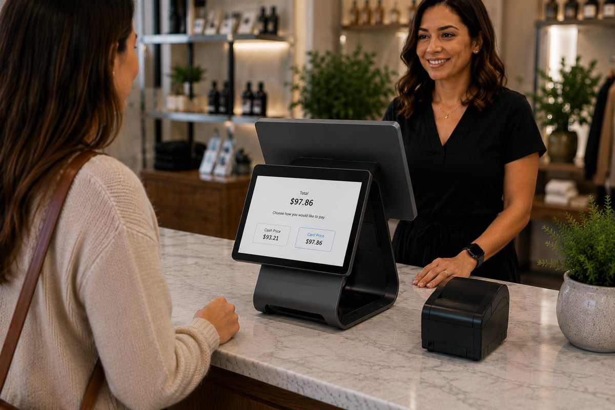 Dual Pricing Customer Checkout Experience