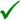 green icon checkmark