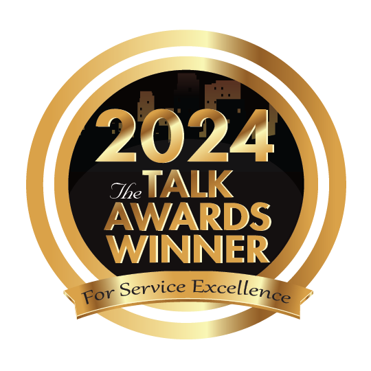 The Talk Awards 2024 winner for outstanding customer service